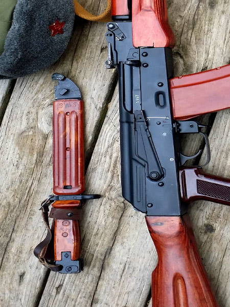 سر نیزه اسلحه کلاشینکف AK-47