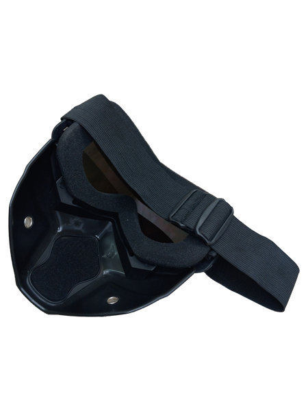 ماسک محافظ صورت موتور سواری مدل ویزارد دودی