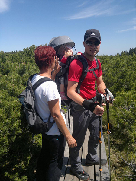 عصای کوهنوردی کلایمبینگ تکونولوژی آلتا ویا